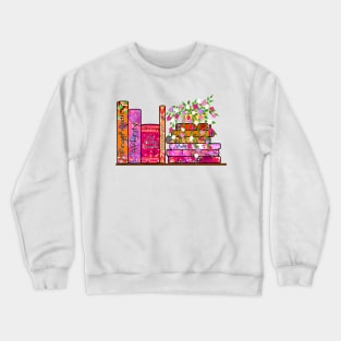 Lesbian Bookshelf Crewneck Sweatshirt